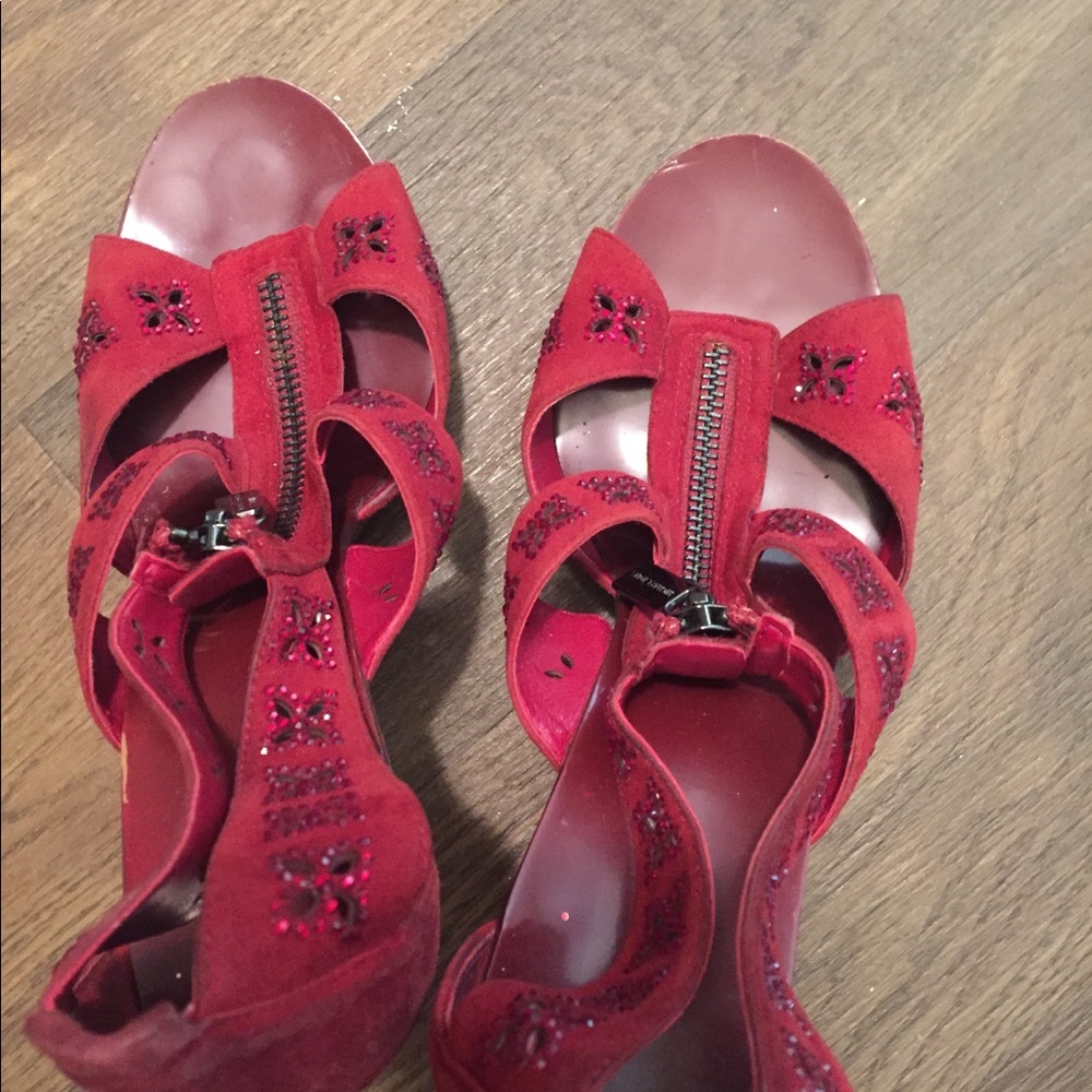 micheal kors red heels